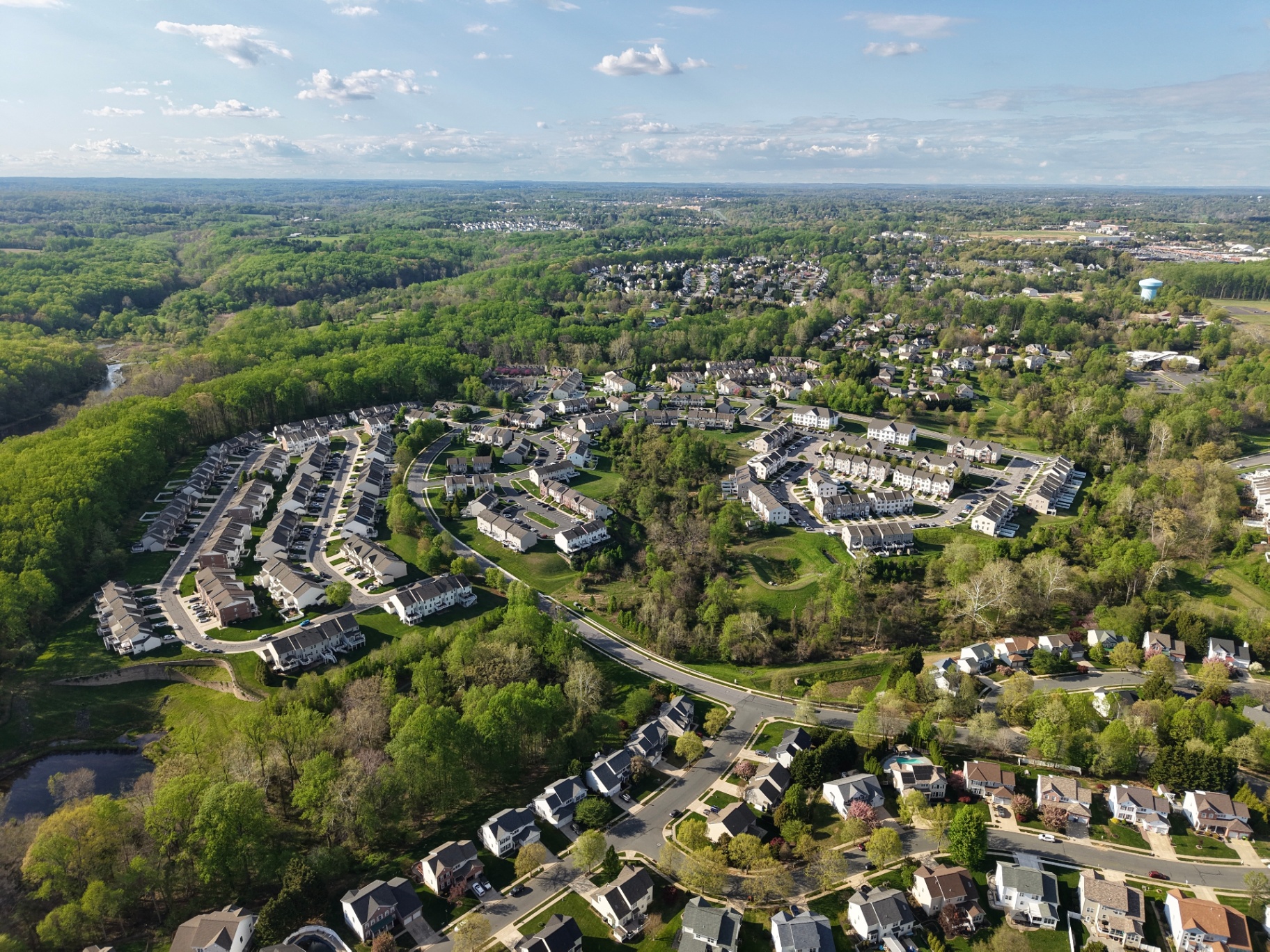 Maryland aerial view